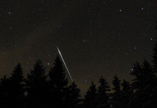 QUADRANTID Meteor of 2008 - Atmosphere - Digital Images of the Sky